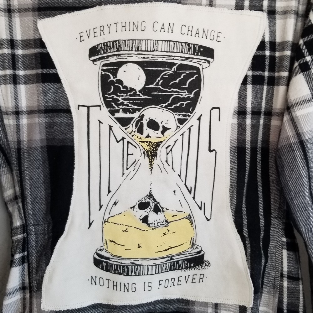 Upcycled Flannel Jacket - Picture 3 of 6
